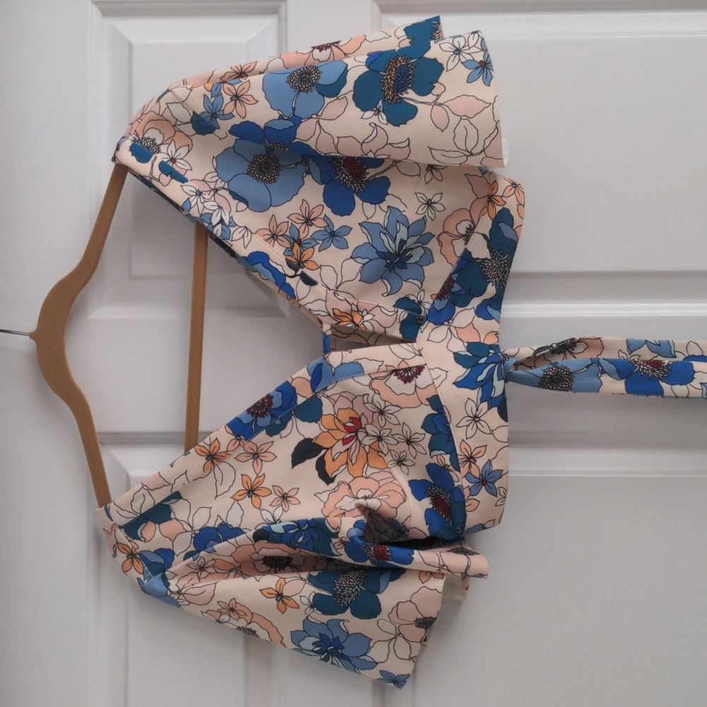 Zara cropped blouse